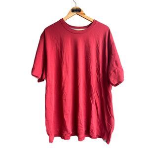 Eddie Bauer Men's T-Shirt Red 100% Cotton Size 3XL
